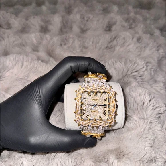 Cartier Gold and Silver Men's Watch - Picture 1 of 3